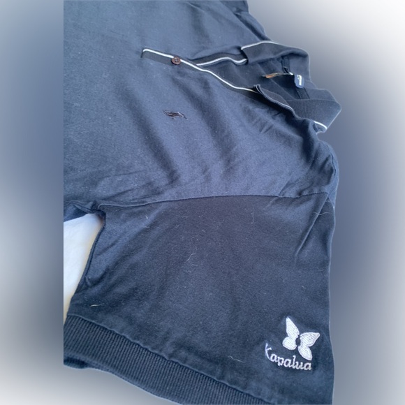 Kapalua, Hawaii 🤙 POLO golf Maui shirt, navy blue, ladies large | Ralph Lauren - Picture 1 of 5